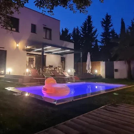 Tatil Evi High-comfort With Pool, Sun, Sea, And River Baillargues